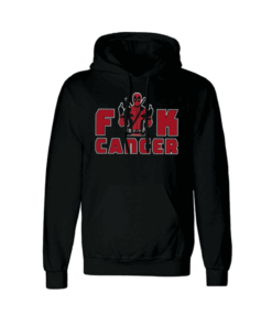 Deadpool Fuck Cancer Hoodie