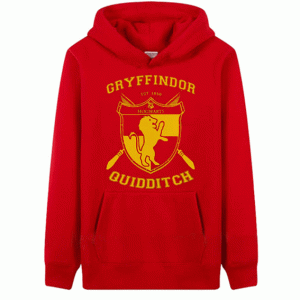 Gryffindor Quidditch Crest Unisex Hoodie