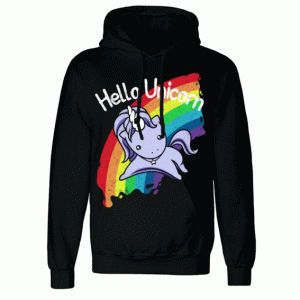 Hello Unicorn Hoodie