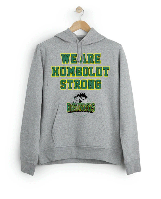 Humboldt Broncos We Are Humboldt Strong Hoodie