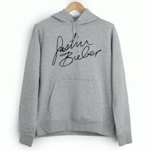 Justin Bieber Signature Hoodie