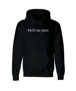 Kilimanjaro Hashtag Hoodie