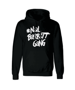 Neil Barrett Kids logo print Hoodie