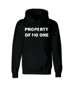 Property of no one Hoodie