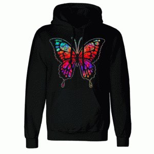 Psychedelic Butterfly Hoodie