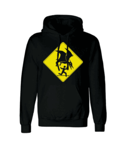 Pterosaur Warning Hoodie