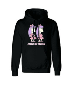 Simpsons Double The Trouble Hoodie