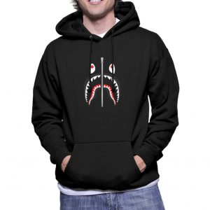 Bape-Shark-Black-Hoodie-For-Women-and-Men-S-3XL