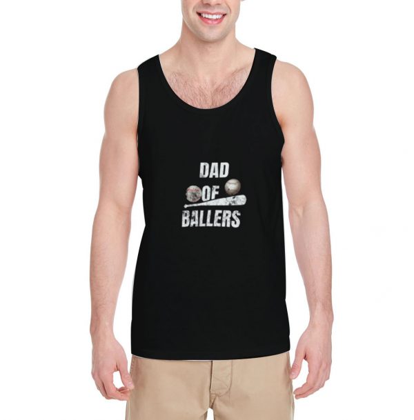 Dad-of-Ballers-Tank-Top-For-Women-And-Men-Size-S-3XL