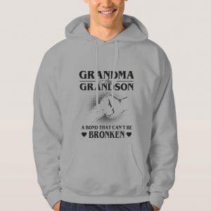 Grandma-And-Grandson-a-Bond-That-Cant-Be-Broken-Hoodie-Unixed-Aduld-Size-S-3XL