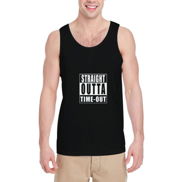 Straight-Outta-Timeout-Tank-Top-For-Women-And-Men-Size-S-3XL