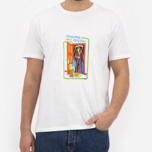 Timmy-has-a-Visitor-White-T-Shirt-For-Women-And-Men-Size-S-3XL
