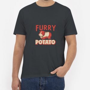 Furry-Potato-T-Shirt-For-Women-And-Men-Size-S-3XL