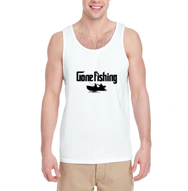 Gone-Fishing-Tank-Top-For-Women-And-Men-Size-S-3XL