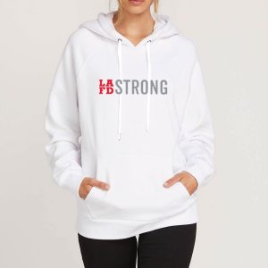 Lafd Strong Hoodie White