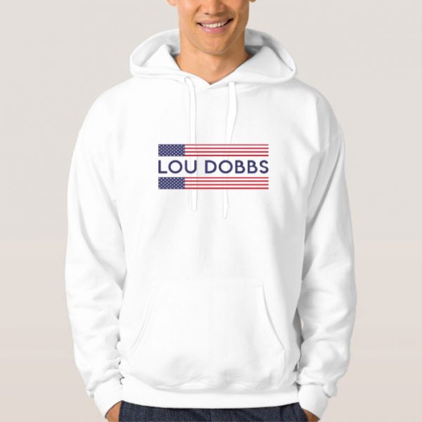 Lou Dobbs Hoodie White