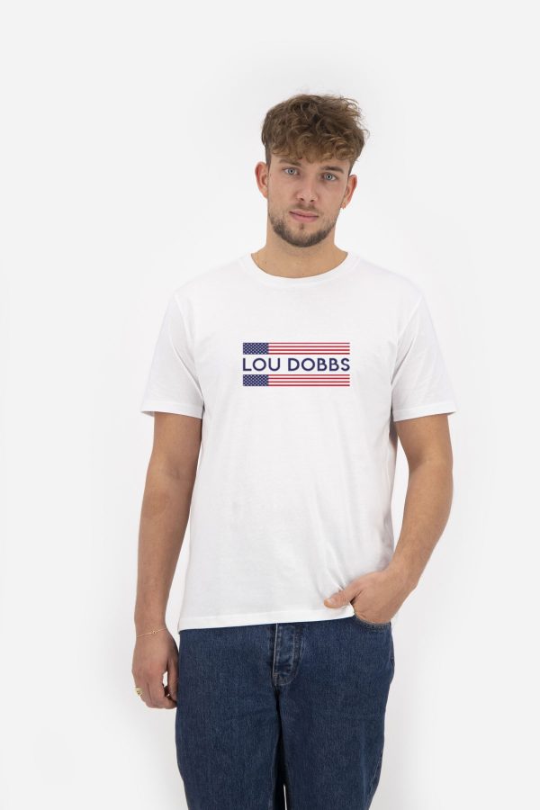 Lou Dobbs T Shirt White