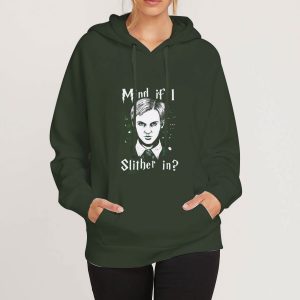 Mind If I Slytherin Hoodie Forest Green