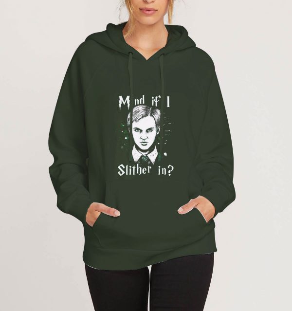 Mind If I Slytherin Hoodie Forest Green